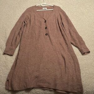 Light pink sweater dress old navy